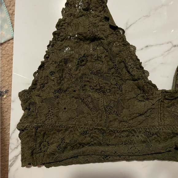 3 for $10 | Green Aerie Halter Bralette - Picture 3 of 7